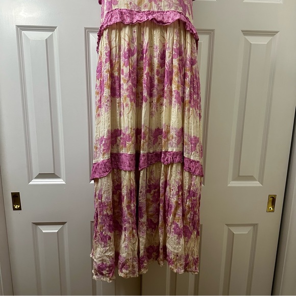 Spell & The Gypsy Coco Lei Strappy Gown Lilac Medium size - Picture 10 of 10